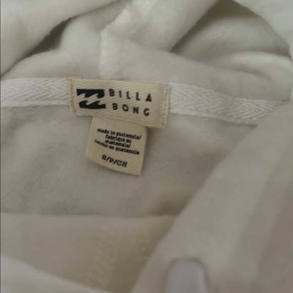 Billabong White Hoodie - Picture 2 of 4